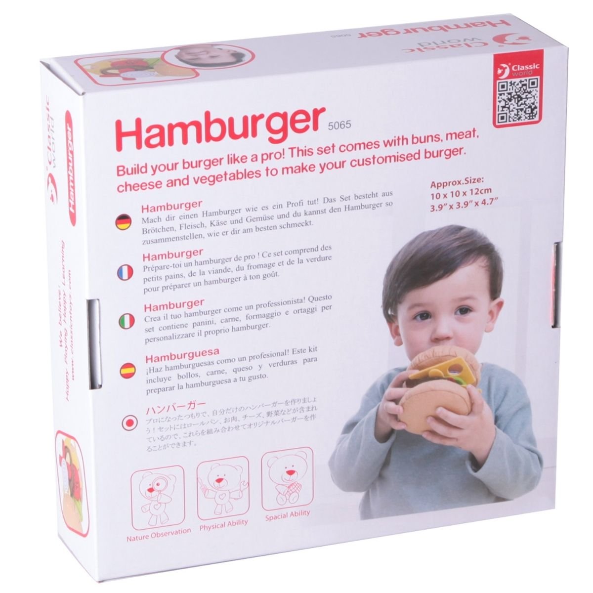 Set de hamburguesa