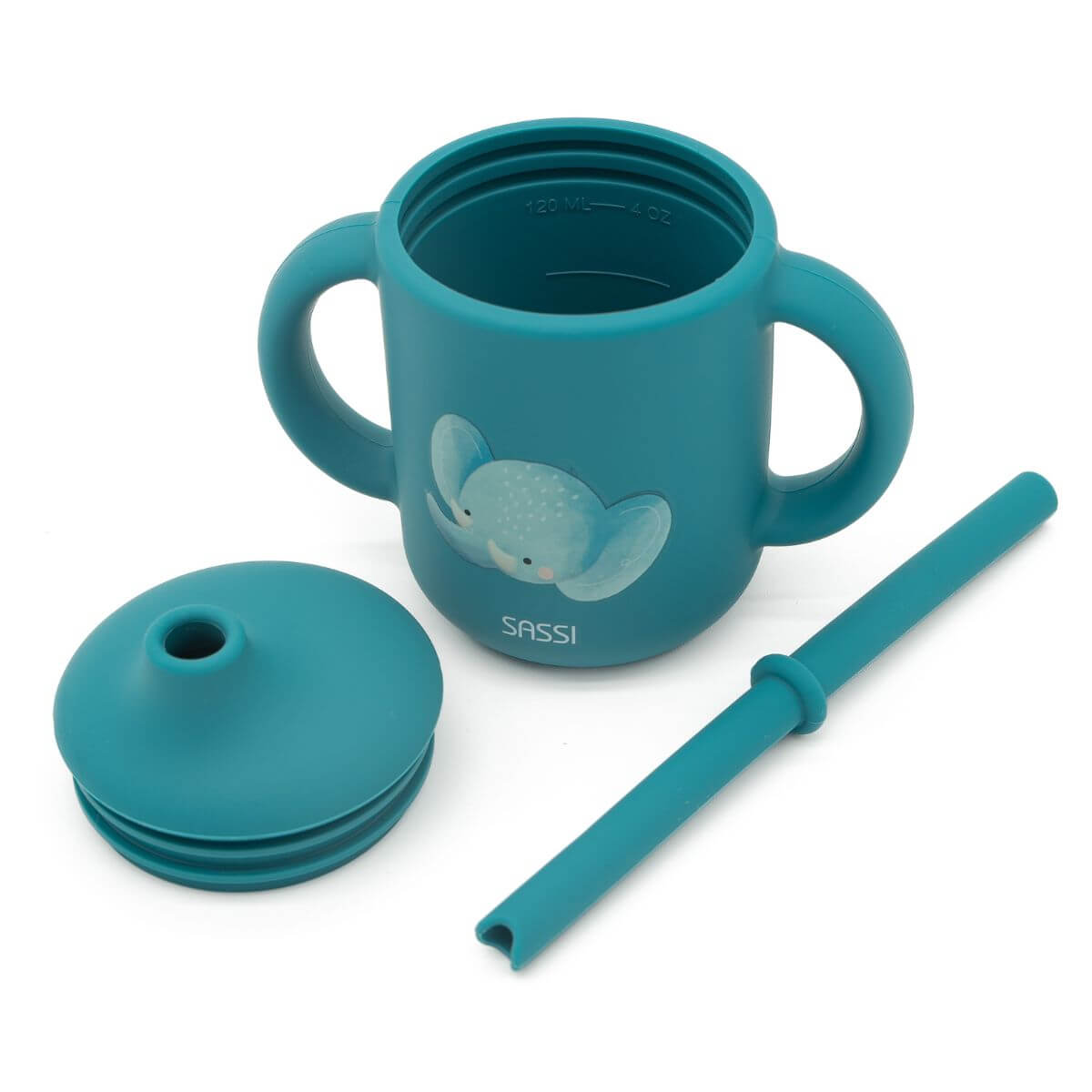 Taza de silicona Elefante