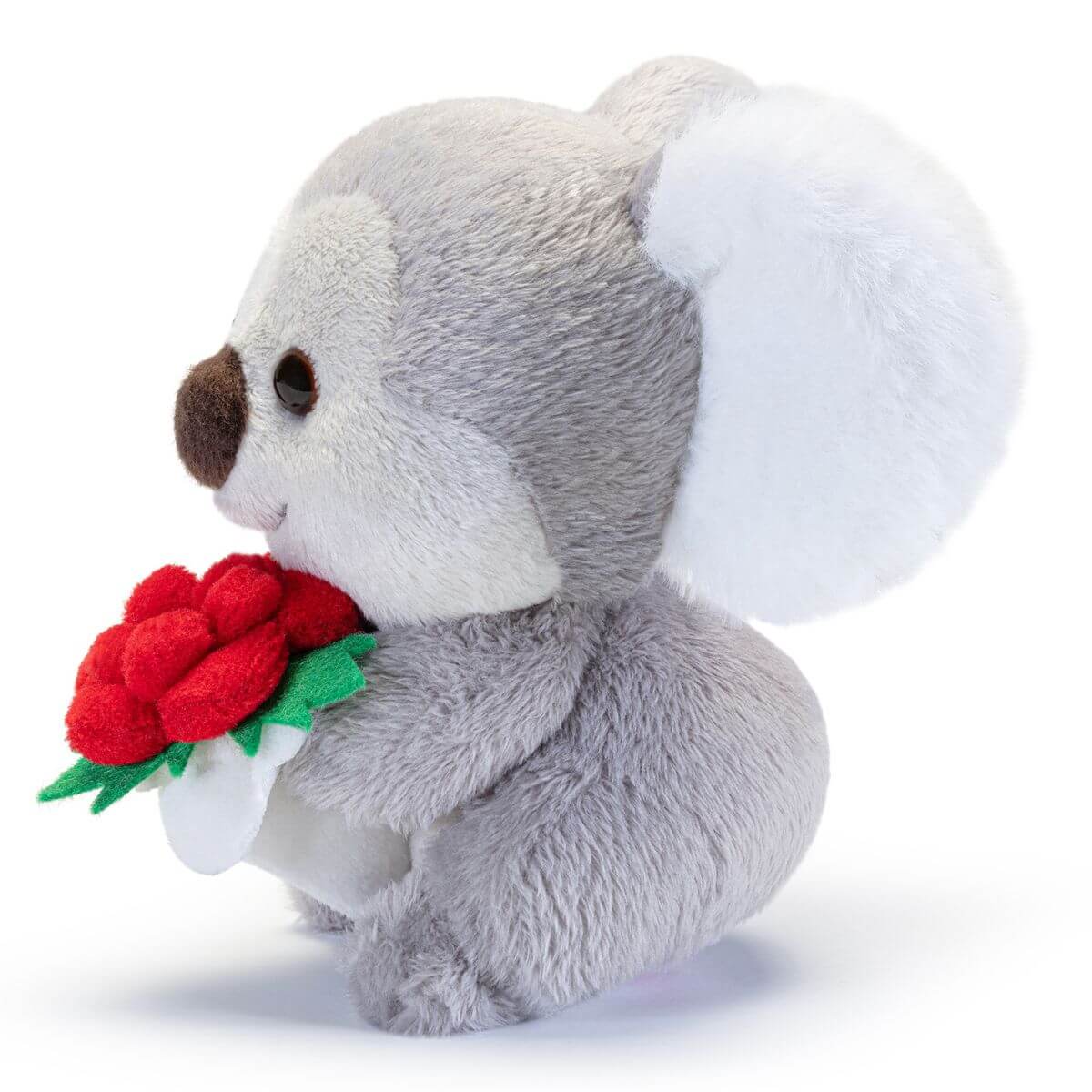 Trudino Koala con flores rojas