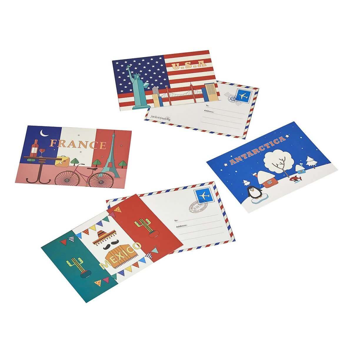 Viaje por el mundo (caja de 3 manualidades)
