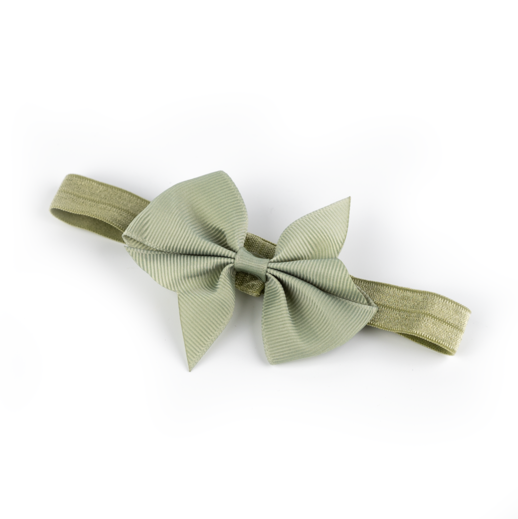 Diadema - Lazo Verde Oliva