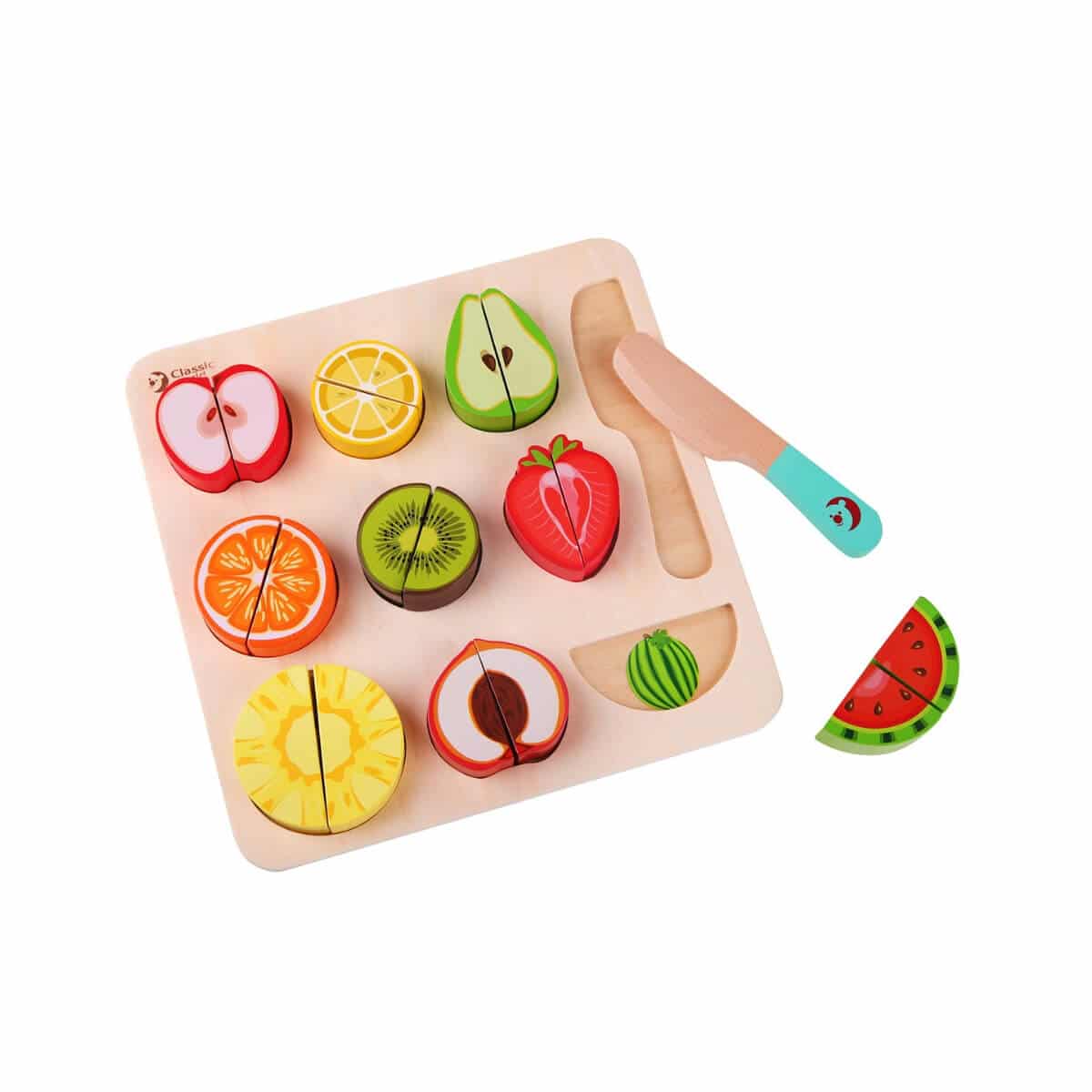 Puzzle Cortar frutas