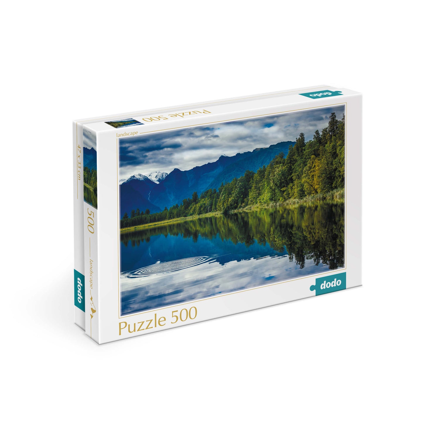 Puzzle Lago Matheson (Nueva Zelanda)