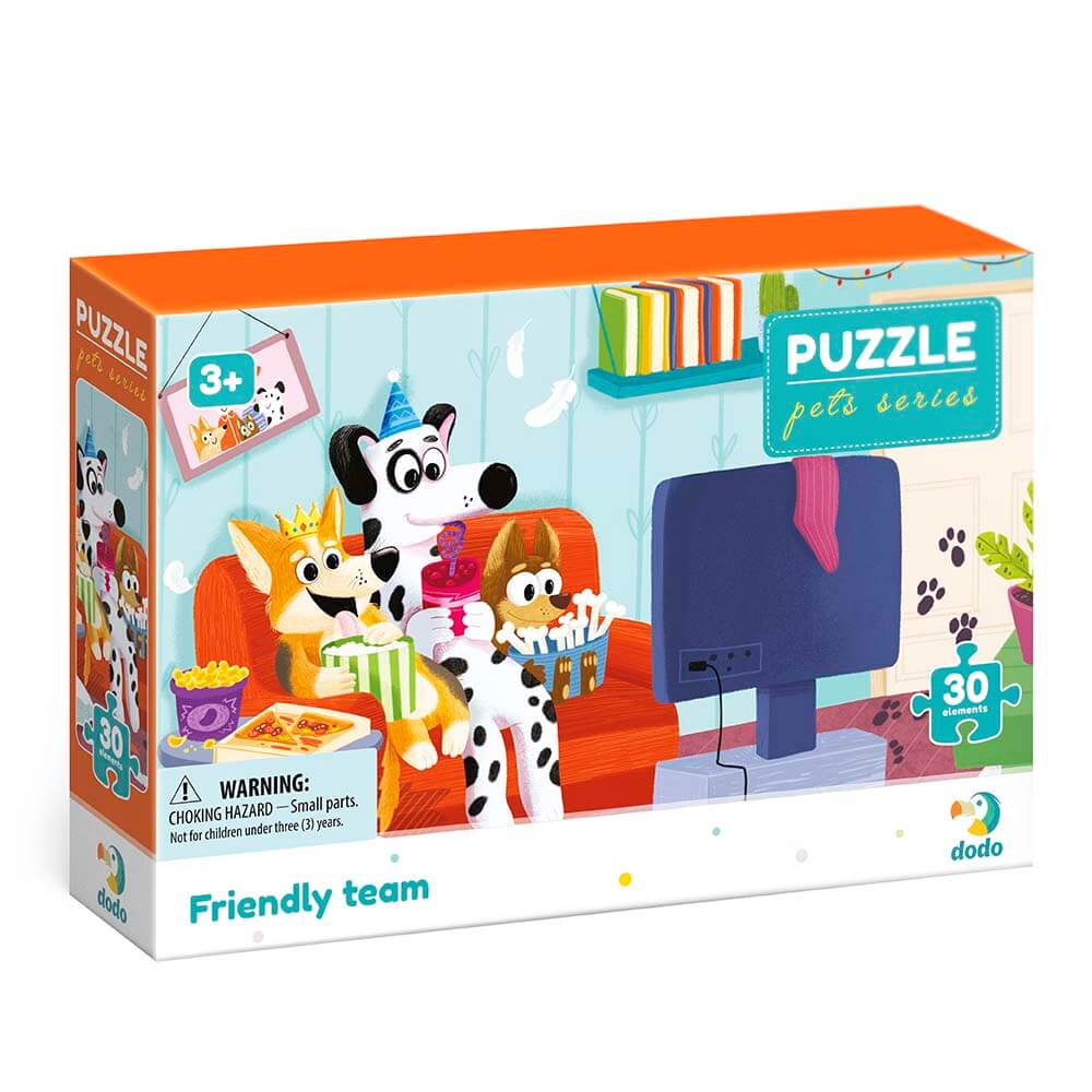 Puzzle Mascotas Amigos