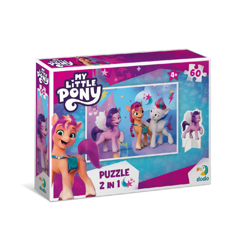 Puzzle My Little Pony con figura de Pipp (60 piezas)
