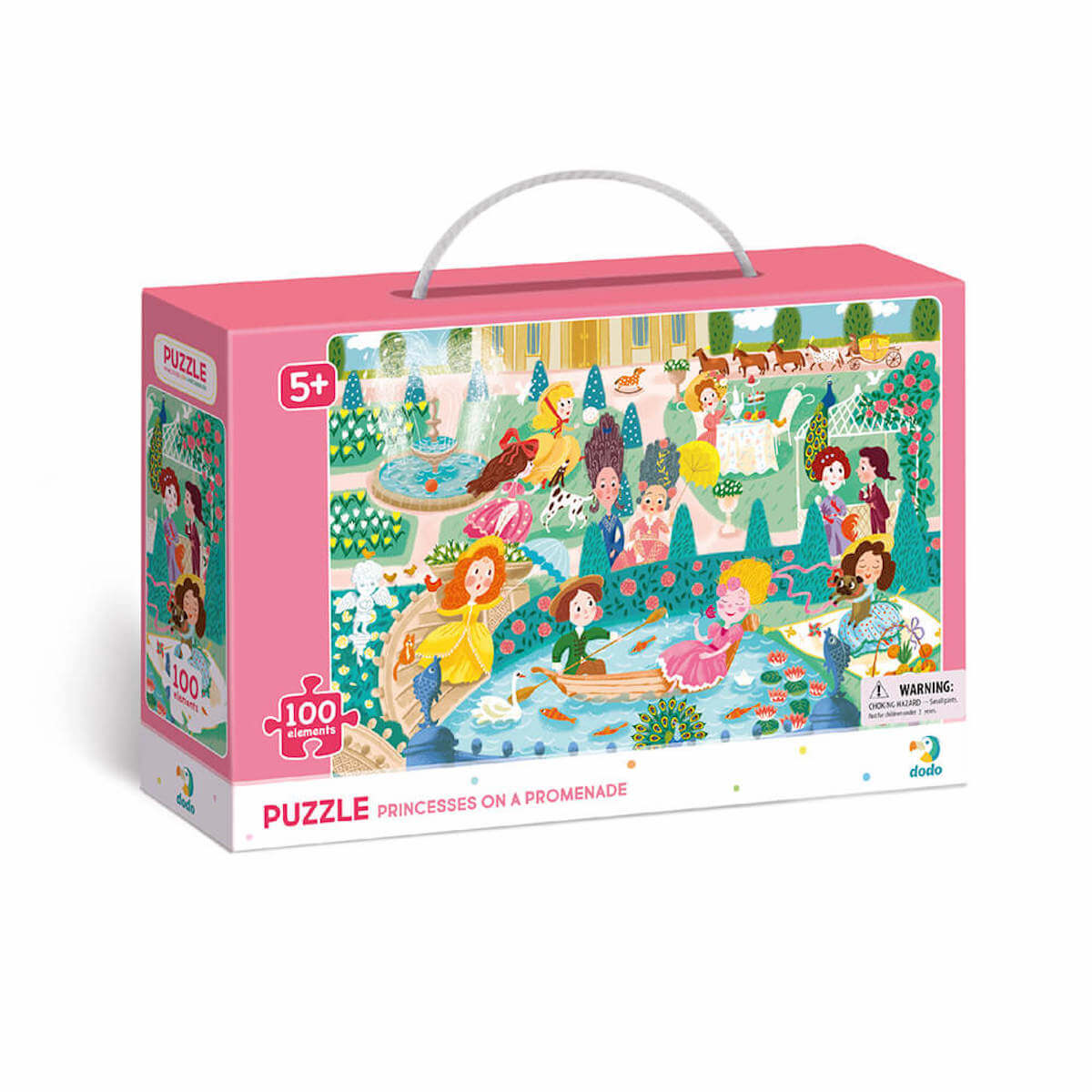 Puzzle Princesas dando un paseo