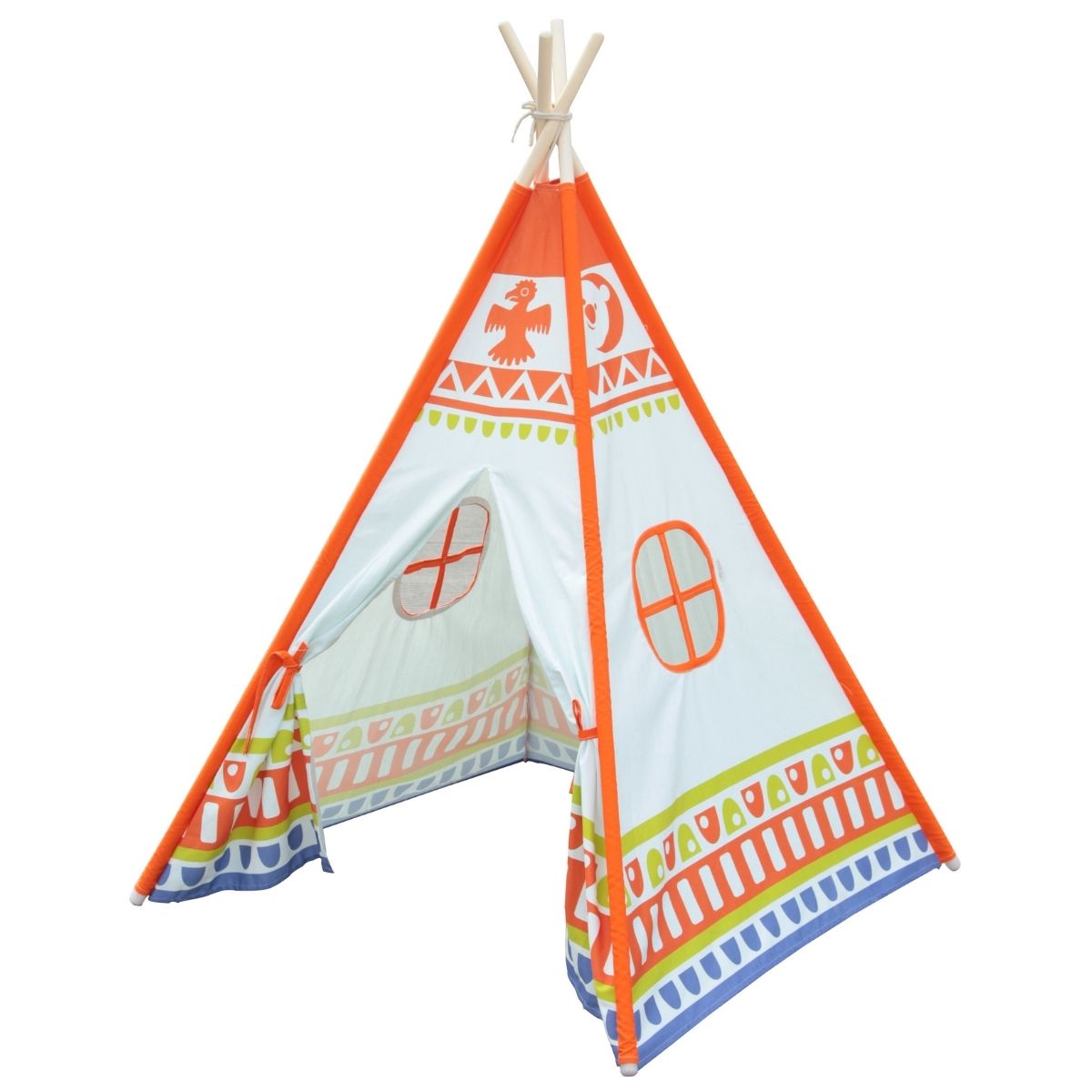 Tipi indio naranja