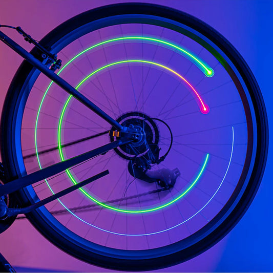 2 Luces para Radio de Bicicleta