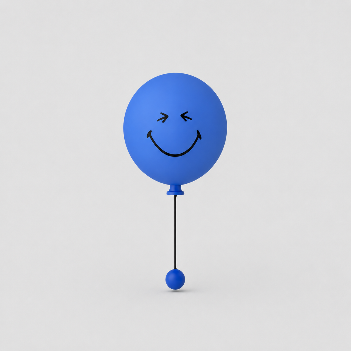 Lámpara BUBBLY - Smiley Azul