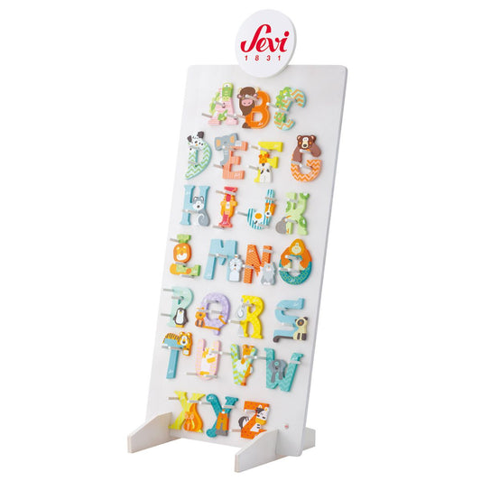 Display de Alfabeto Animales pastel (144 piezas)