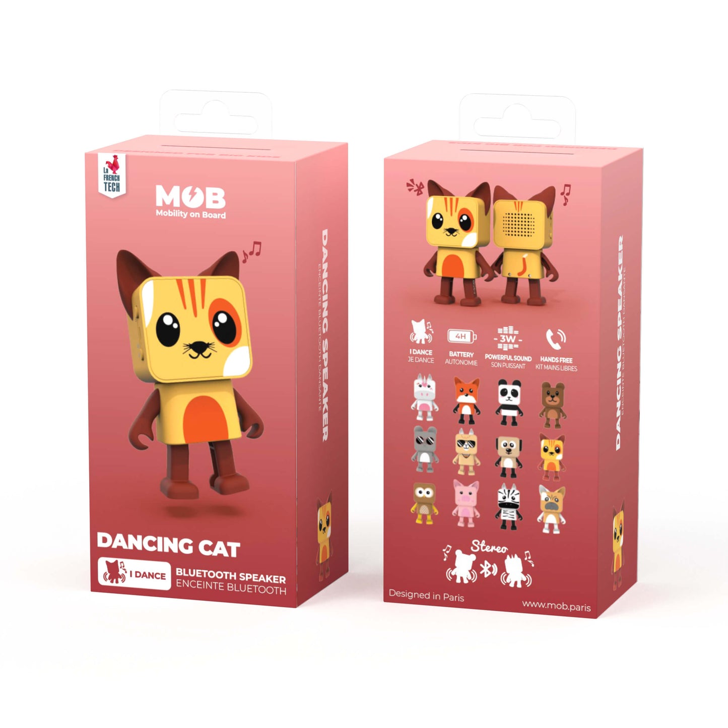 Altavoz DANCING ANIMAL - Gato