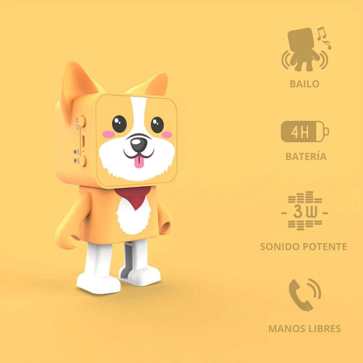 Altavoz DANCING ANIMAL - Perro