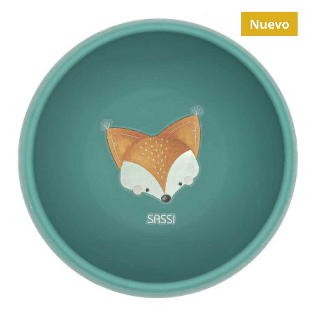Bol de silicona Zorro