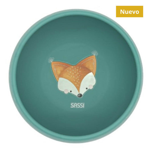 Bol de silicona Zorro