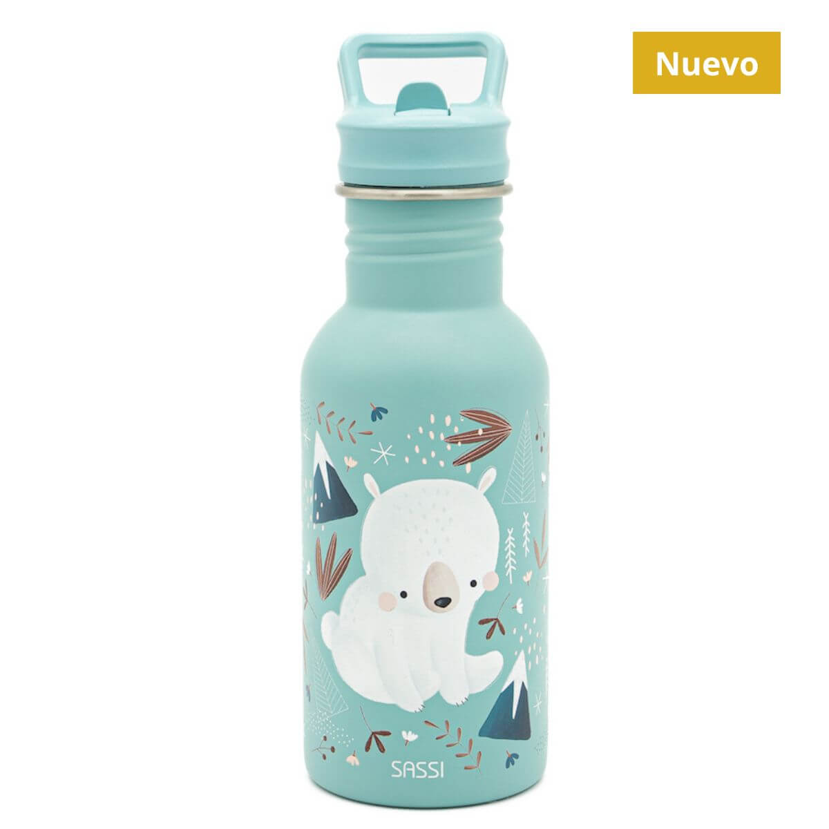 Botella Acero Inox Oso Polar