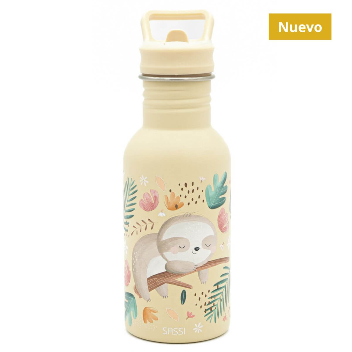 Botella Acero Inox Perezoso