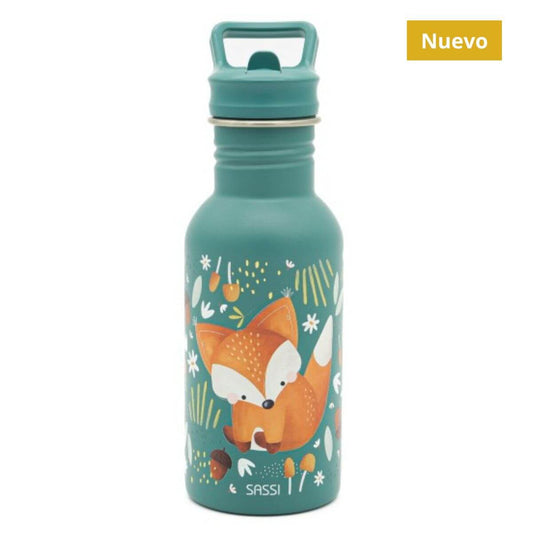 Botella Acero Inox Zorro