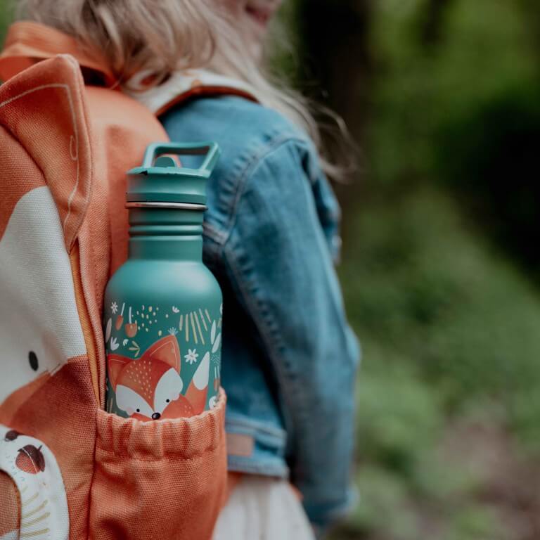 Botella Acero Inox Zorro