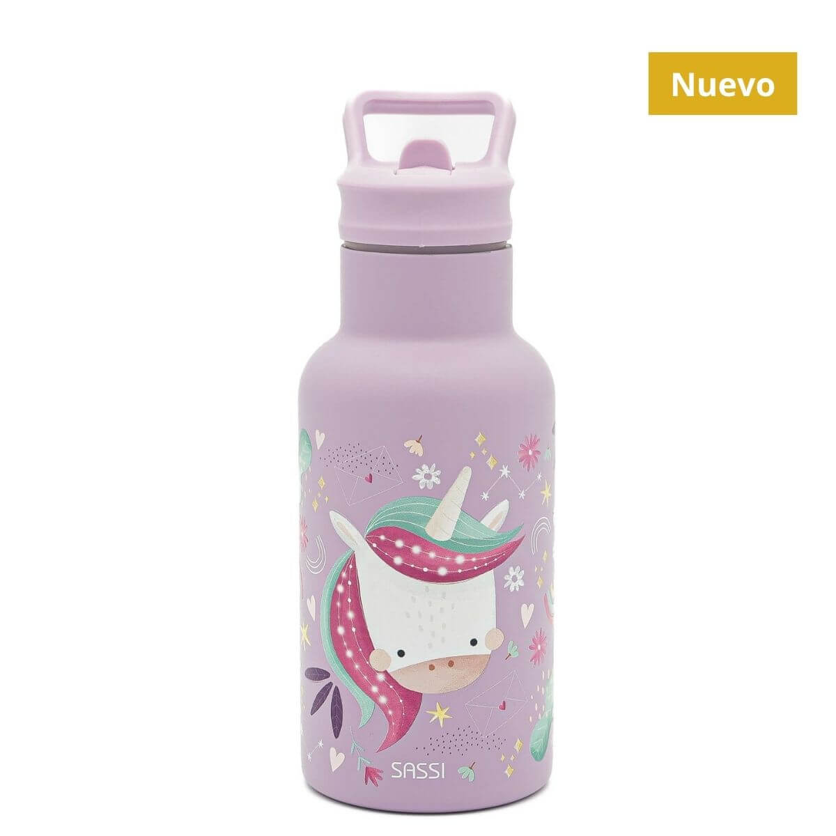 Botella Térmica Acero Inox Unicornio