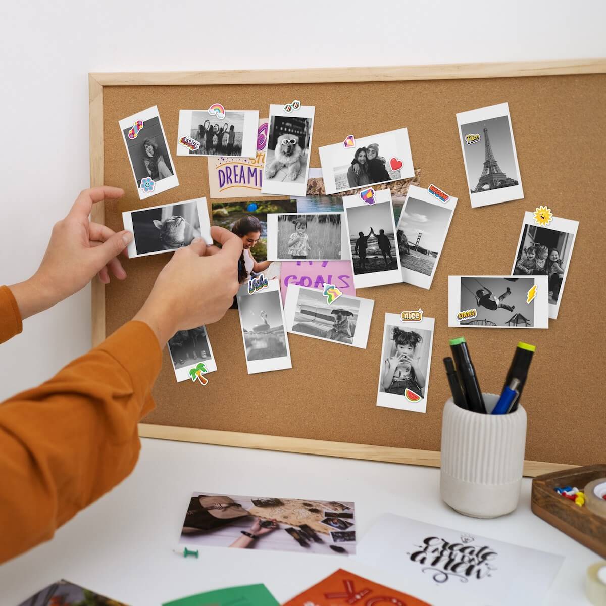 Cámara Digital Instantánea PIXIPRINT - Turquesa