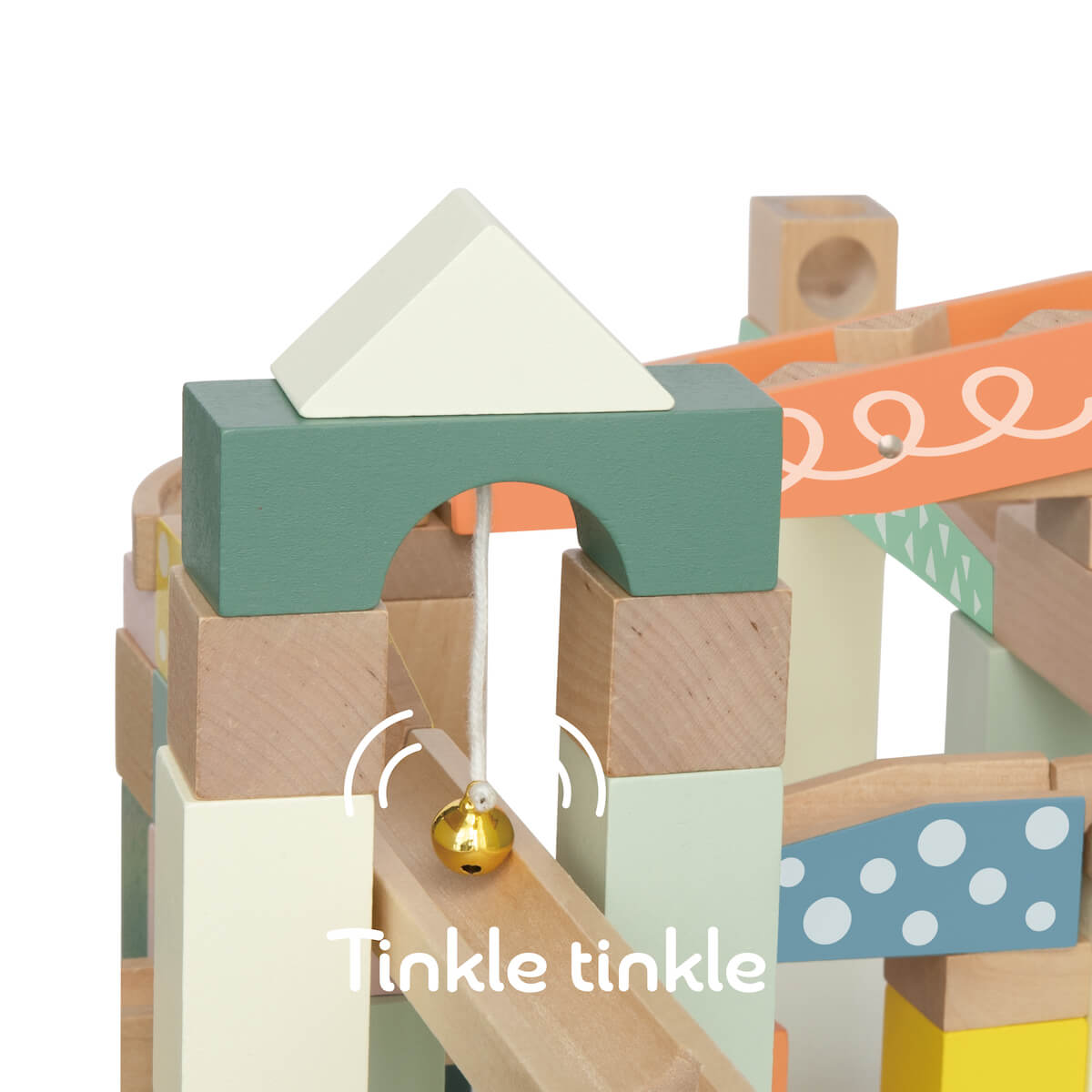 Pista De Canicas De Madera Arcoíris - 71 Cm De Altura, 10 Bolas, Juguete Educativo Para Niños Pista De Canicas De Madera Arcoíris - 71 Cm De Altura, 10 Bolas, Juguete Educativo Para Niños