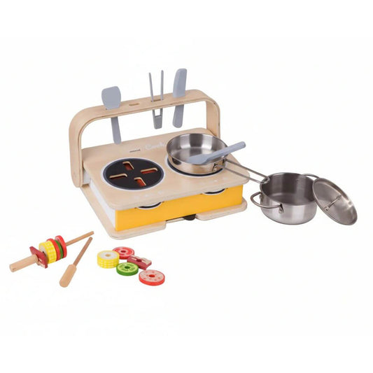 Cocina de sobremesa 2 en 1 portátil