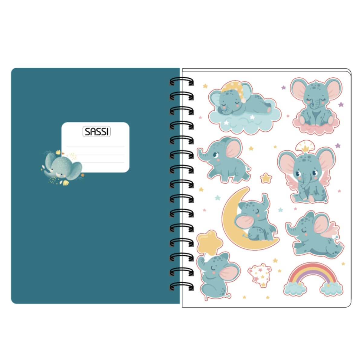 Cuaderno A5 Elefante