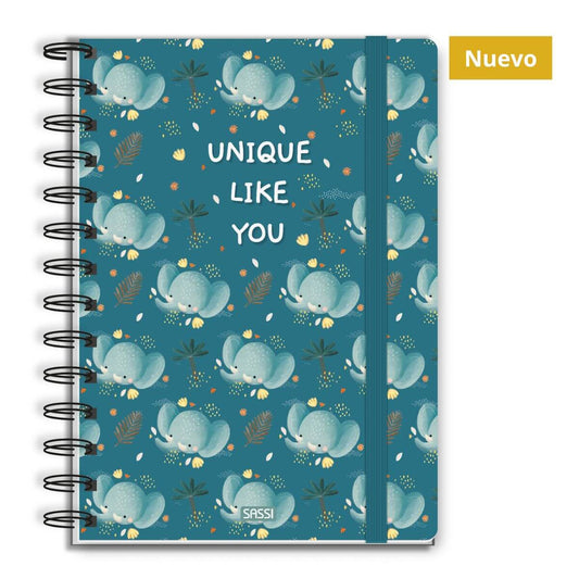 Cuaderno A5 Elefante