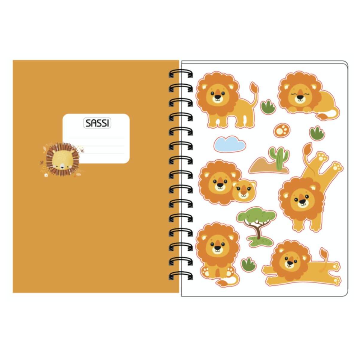 Cuaderno A5 León