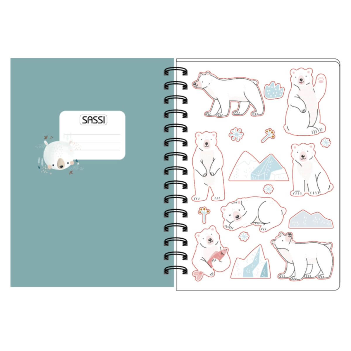 Cuaderno A5 Oso Polar