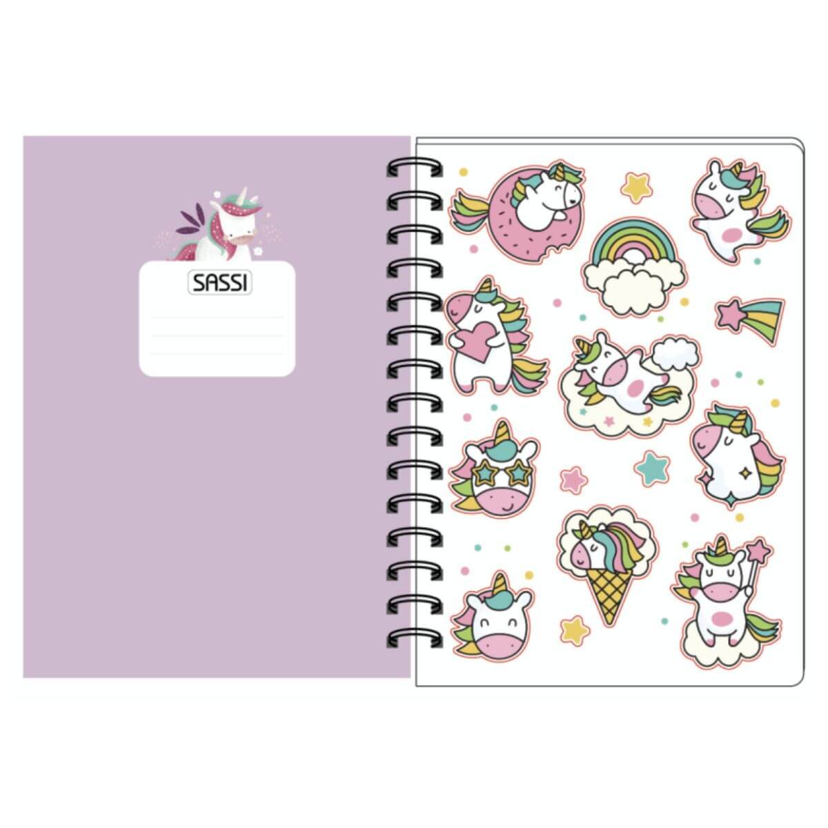 Cuaderno A5 Unicornio