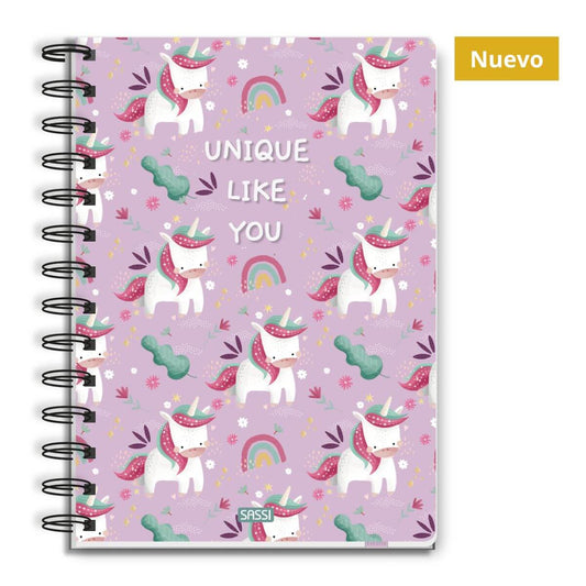 Cuaderno A5 Unicornio