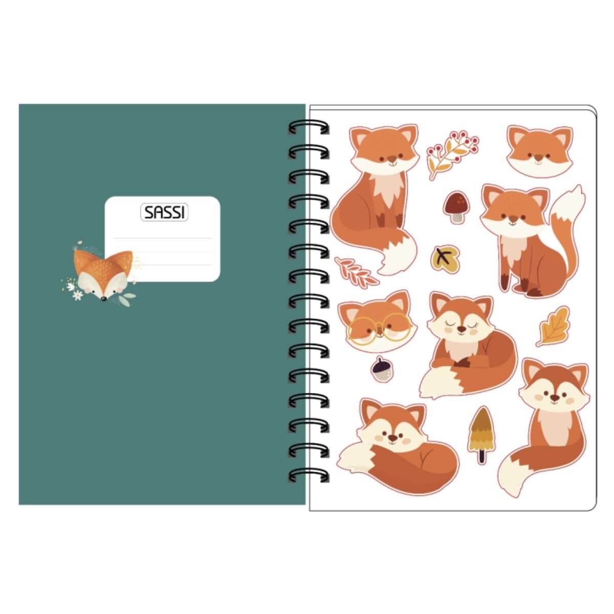 Cuaderno A5 Zorro