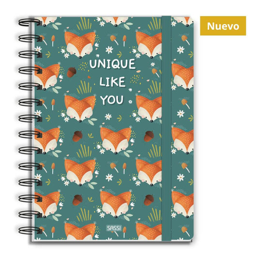 Cuaderno A5 Zorro