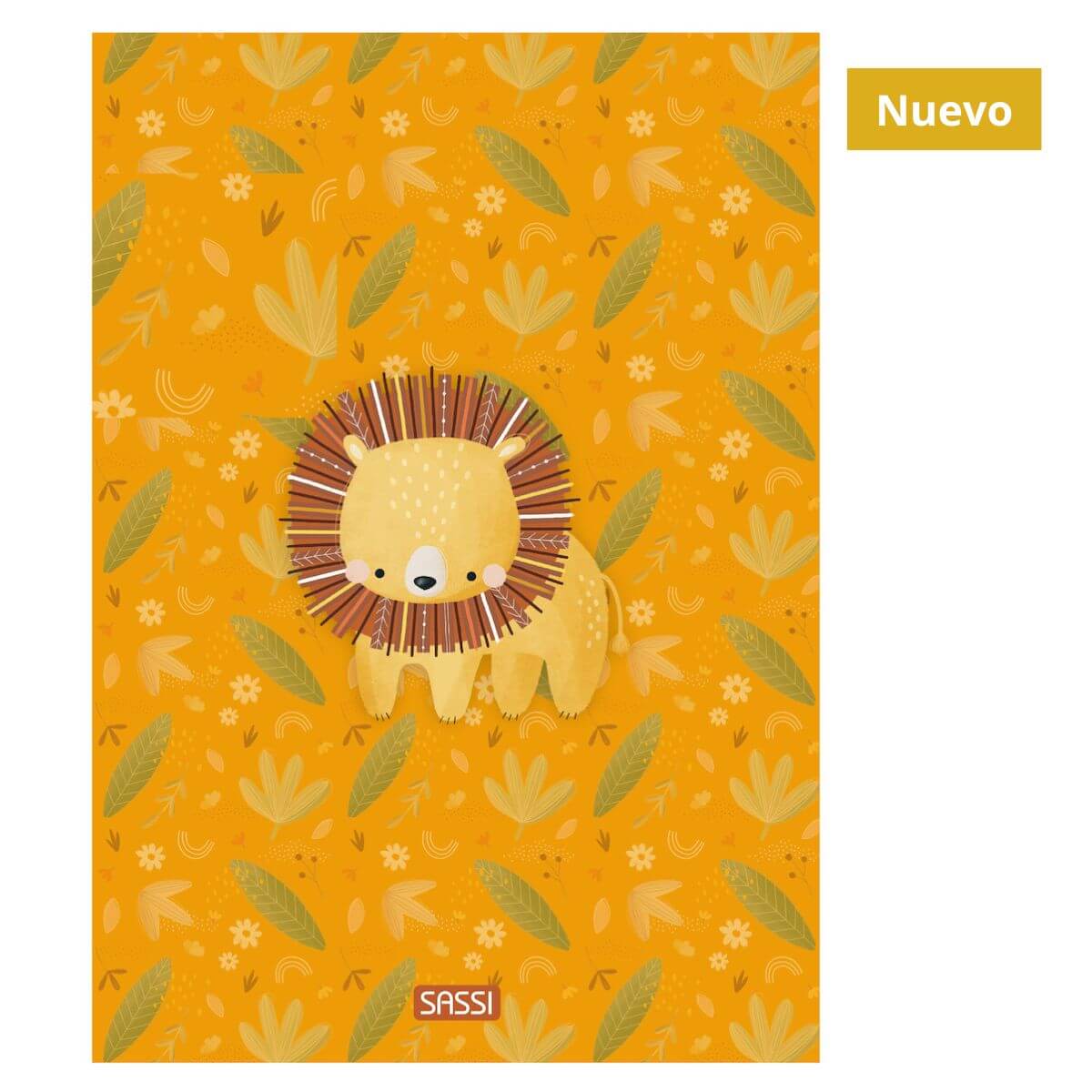Cuaderno cuadriculado A4 León