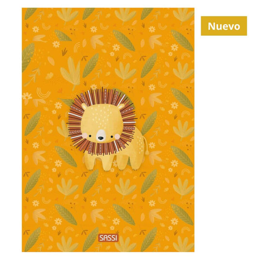 Cuaderno cuadriculado A4 León