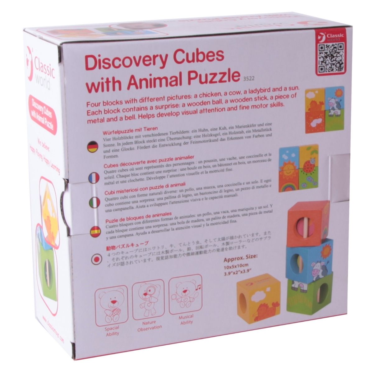 Cubos de descubrimiento Animales