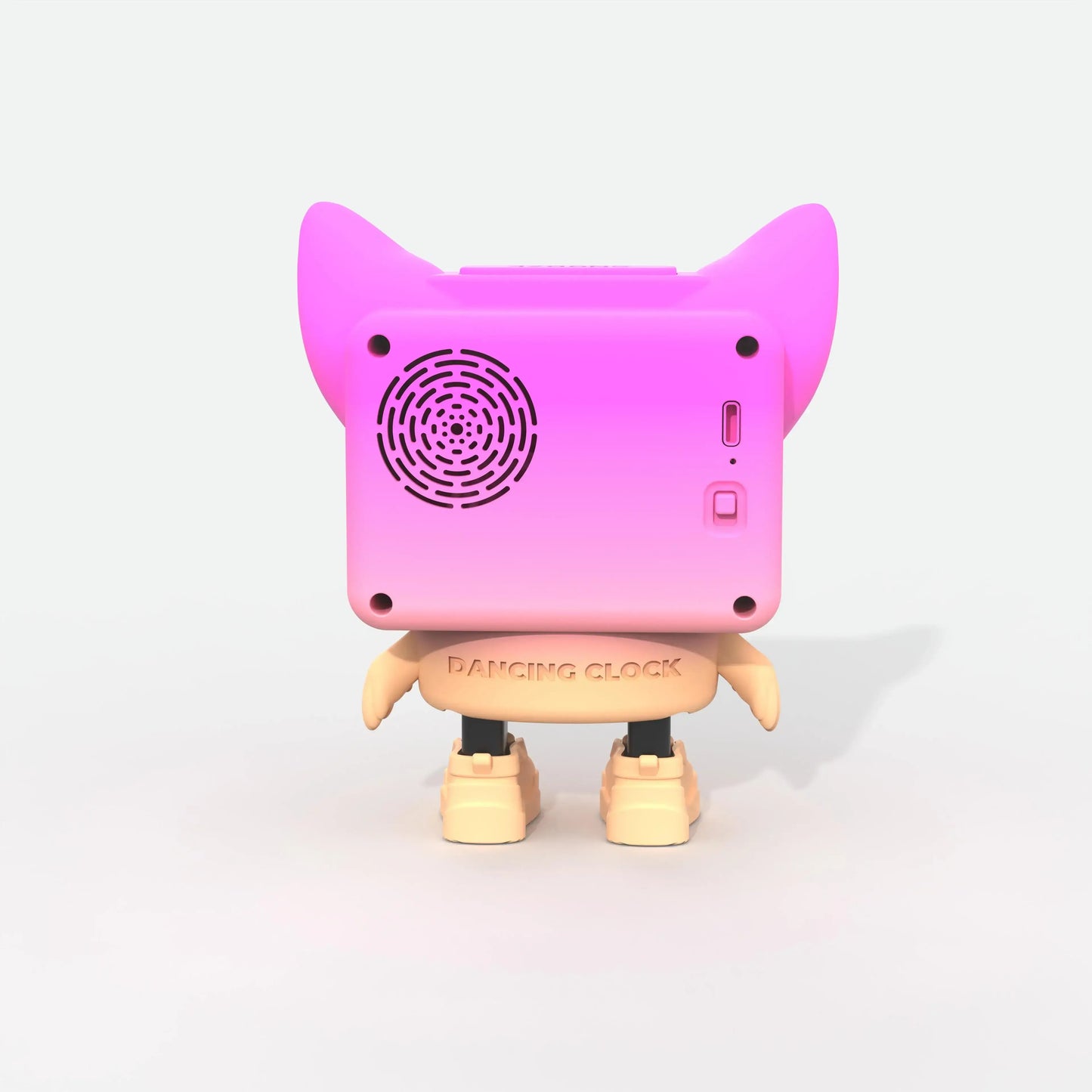 Despertador y Altavoz DANCING CLOCK - Rosa