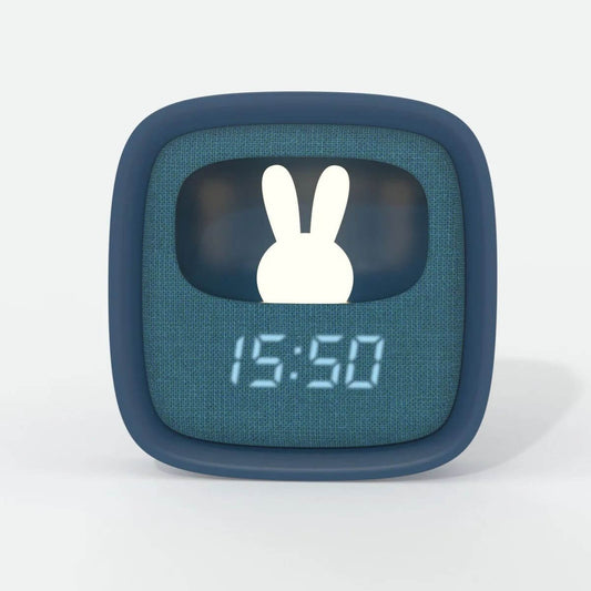 Despertador y Luz Nocturna BILLY CLOCK - Azul oscuro