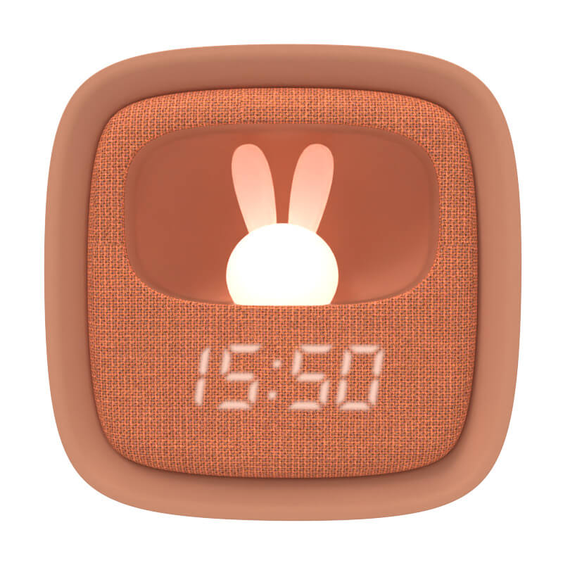 Despertador y Luz Nocturna BILLY CLOCK - Chocolate