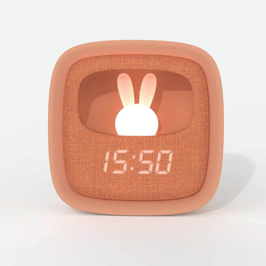 Despertador y Luz Nocturna BILLY CLOCK - Chocolate
