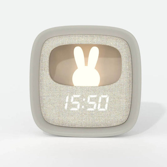 Despertador y Luz Nocturna BILLY CLOCK - Gris