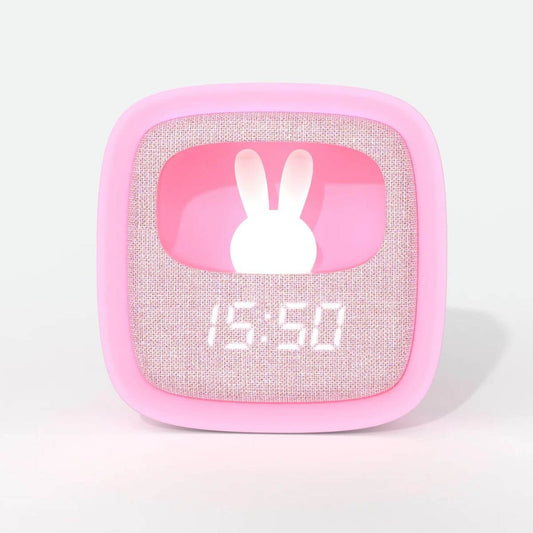 Despertador y Luz Nocturna BILLY CLOCK - Malvavisco