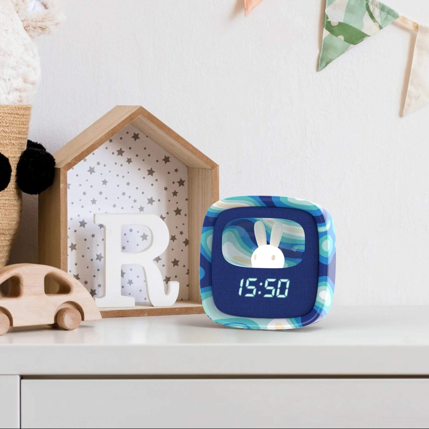 Despertador y Luz Nocturna BILLY CLOCK - Océano