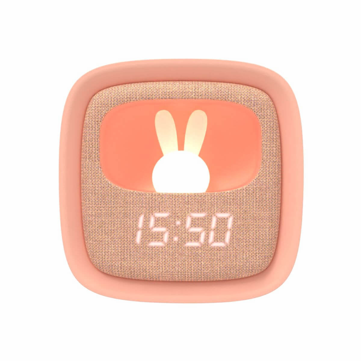 Despertador y Luz Nocturna BILLY CLOCK - Rosa