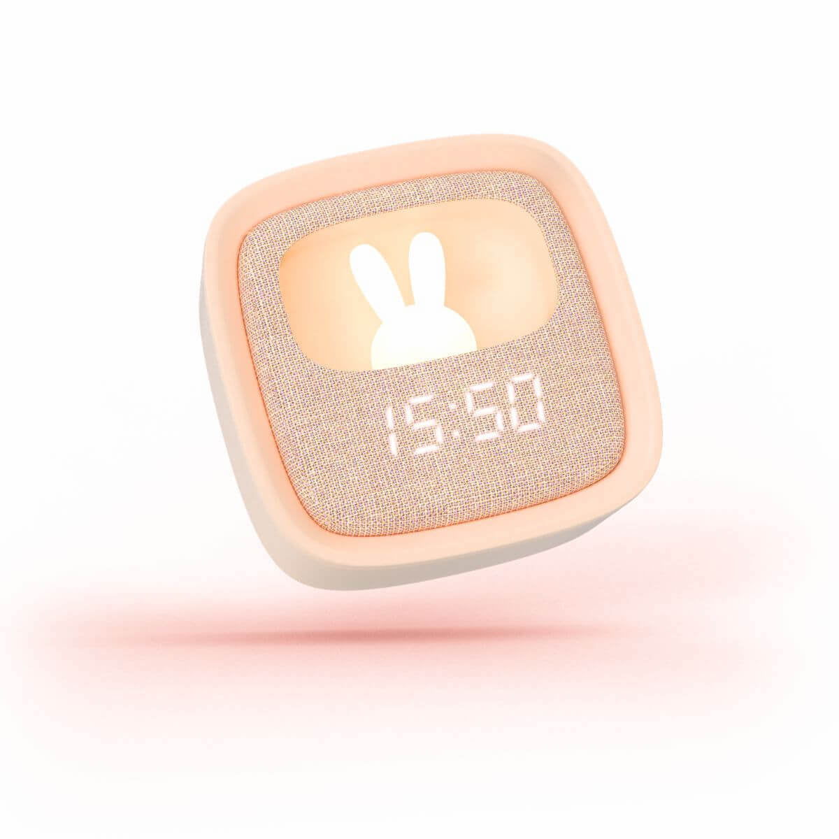 Despertador y Luz Nocturna BILLY CLOCK - Rosa