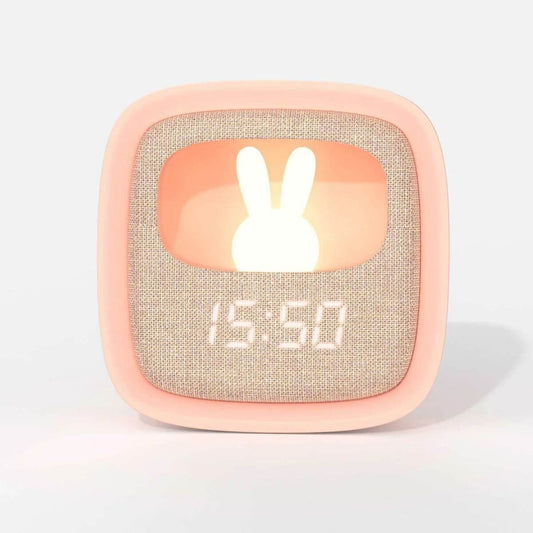 Despertador y Luz Nocturna BILLY CLOCK - Rosa