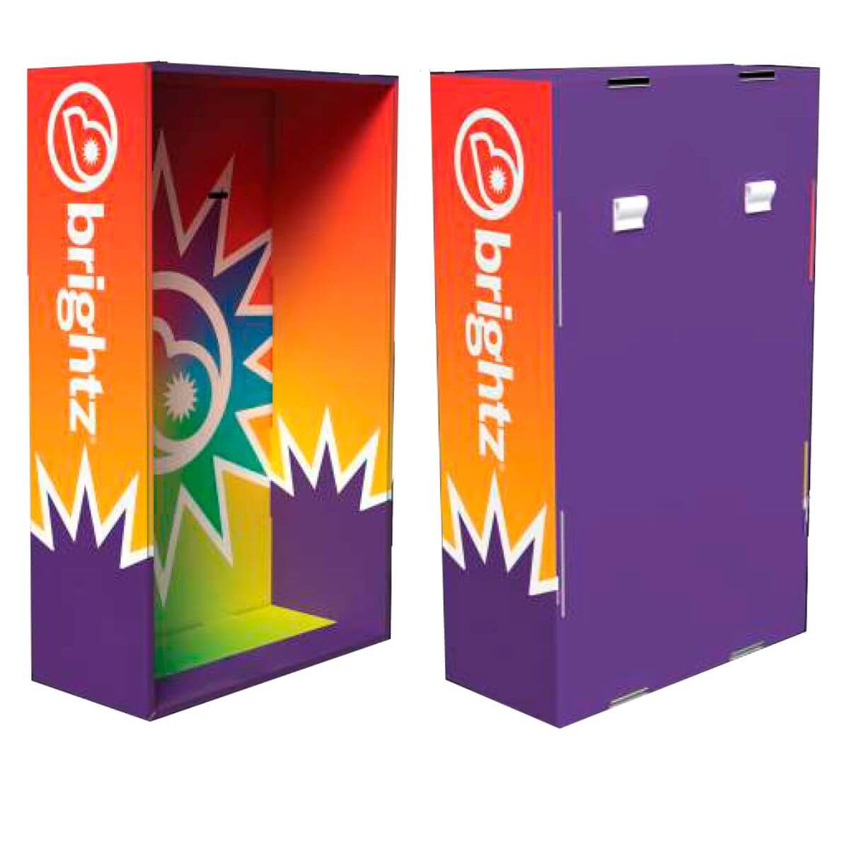Display vacío de pared Brightz