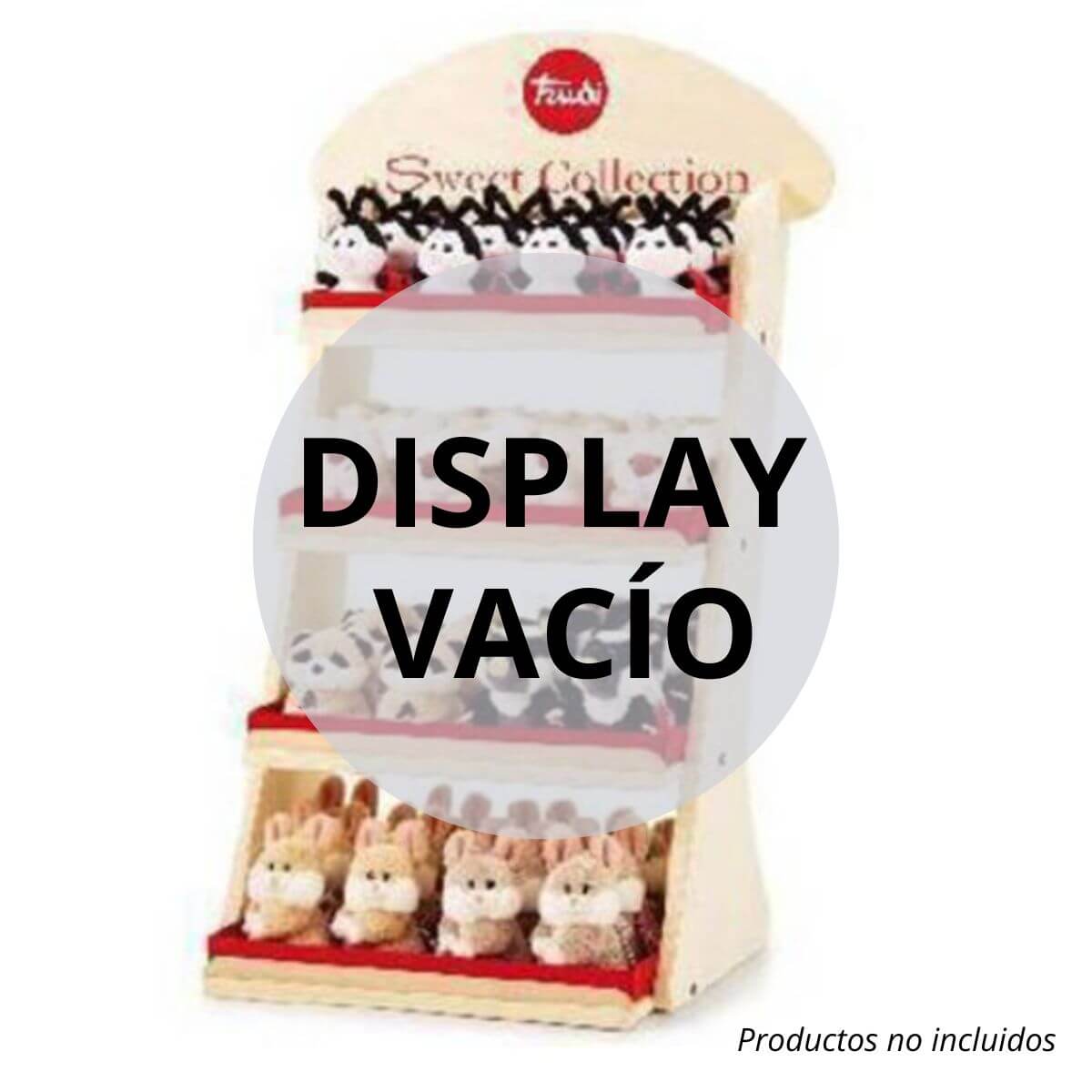 Display vacío Sweet Collection de sobremesa (madera)