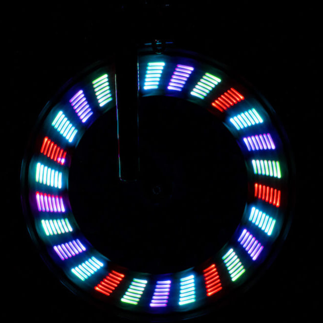 Formas luminosas para Radio de Bicicleta